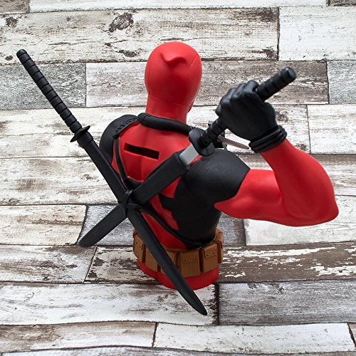 Marvel Deadpool Bust Bank Sculpture Money Bank (68636)