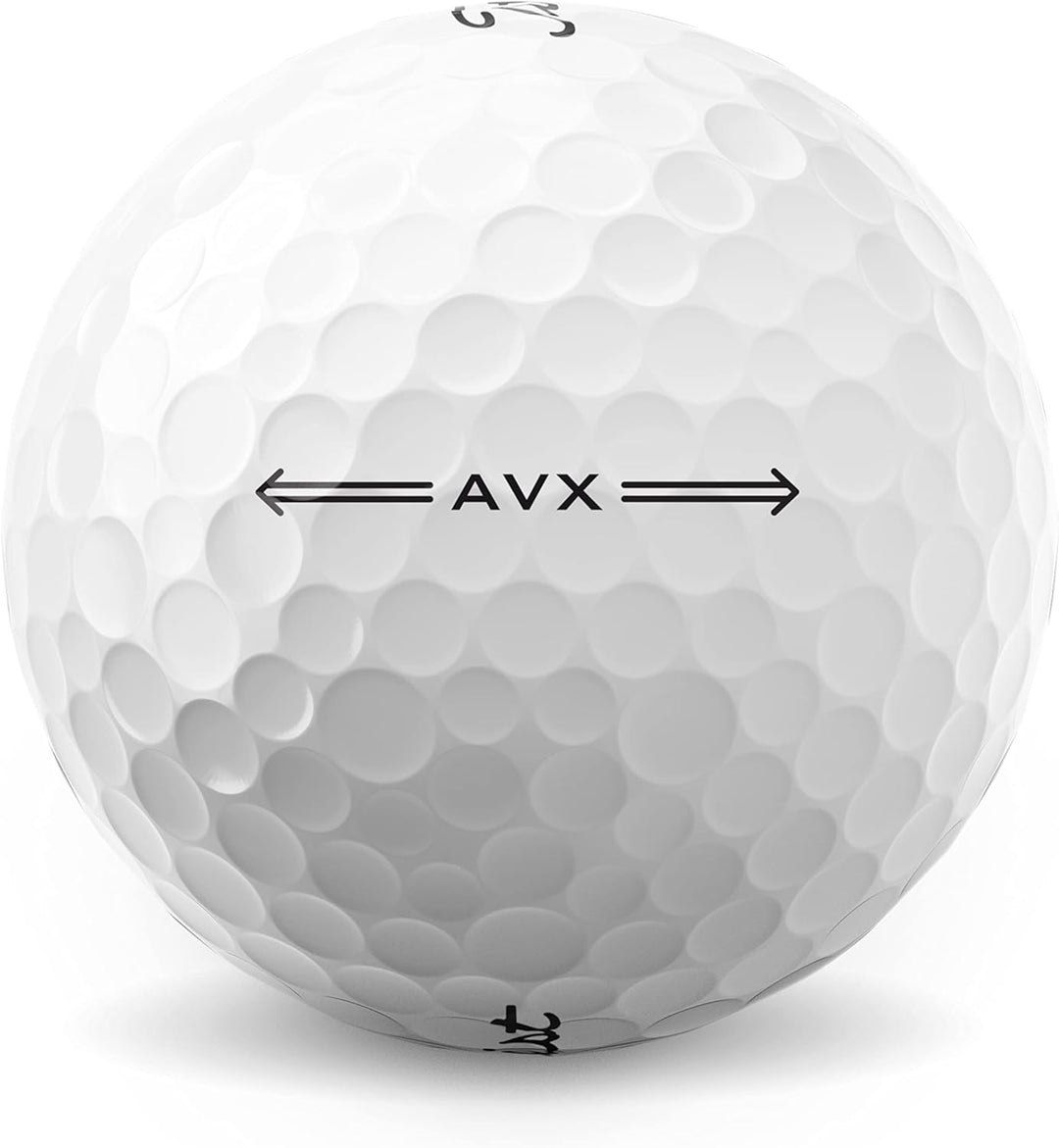 Titleist AVX Golf Balls, White - 12 Pack | Low Flight, Soft Feel, Longer Distance, Enhanced Control