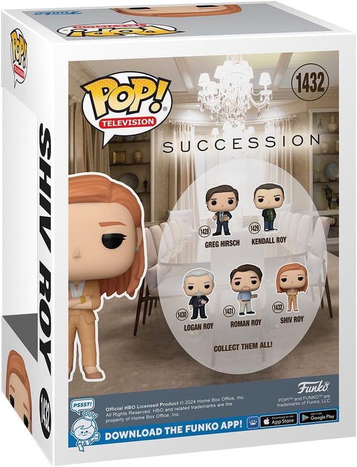 Funko POP! TV: Succession - Shiv Roy - Collectable Vinyl Figure - Gift Idea - Of