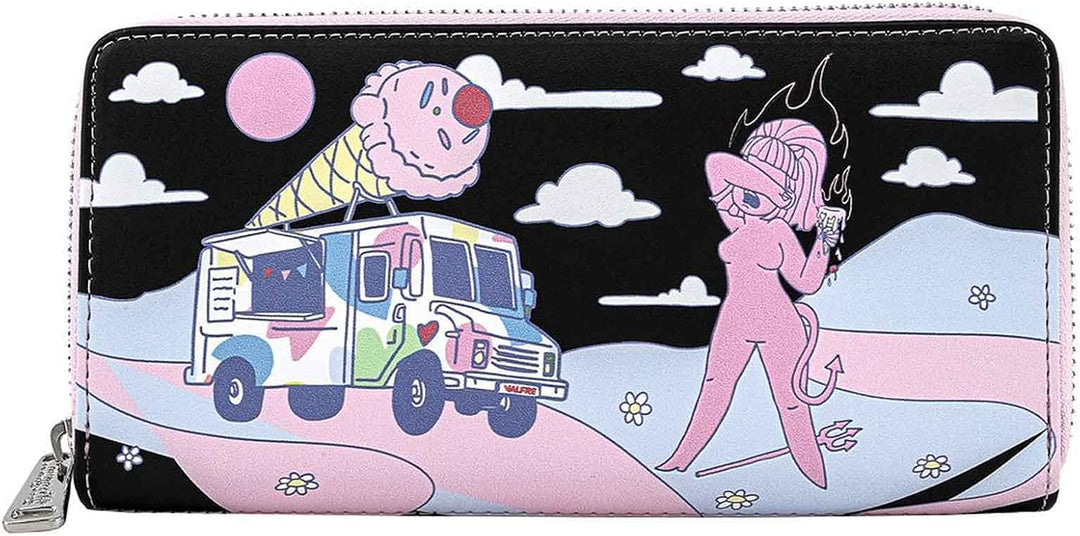 Loungefly Valfre Lucy Ice Cream Truck Zip Around Wallet (Model: Valfre Lucy Ice Cream Truck)