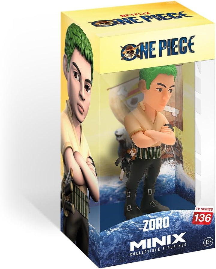 Bandai Minix Roronoa Zoro Model, Collectable Zoro Figure, Bandai Minix Manga And