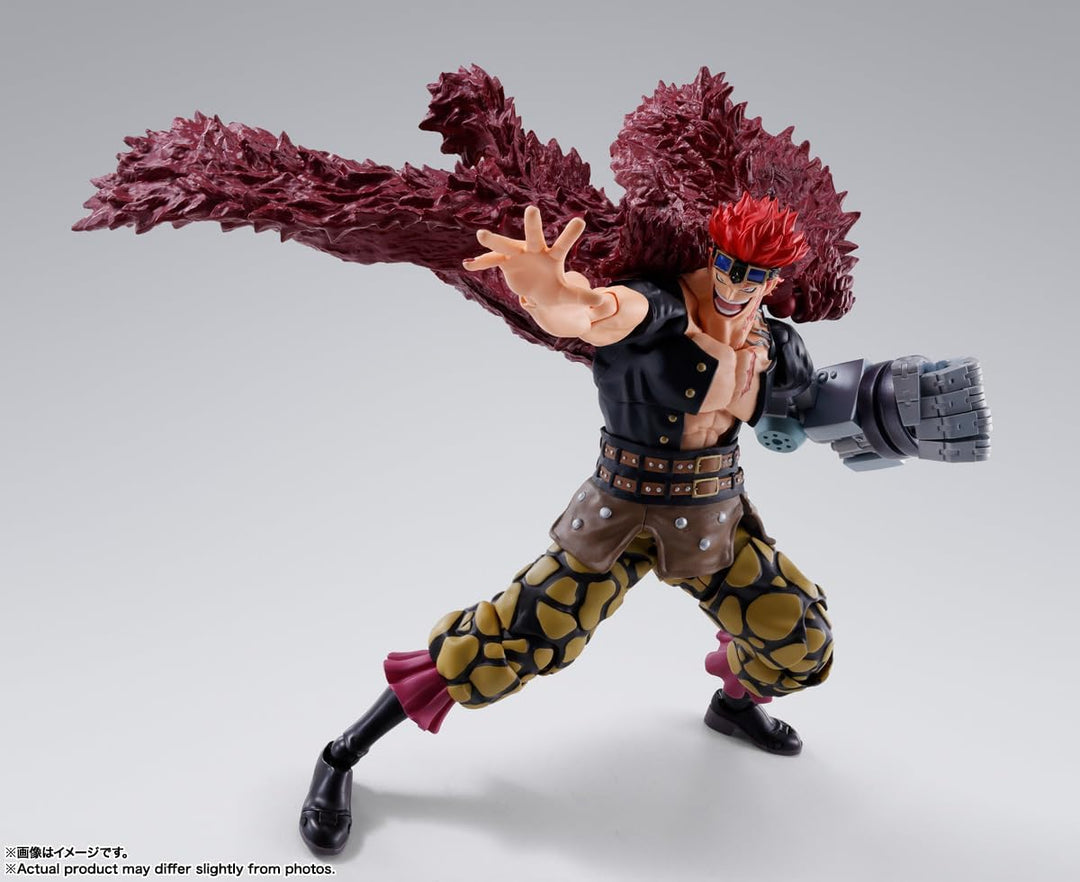 TAMASHII NATIONS S.H. Figuarts One Piece - Eustass Kid Action Figure (BAS66181)