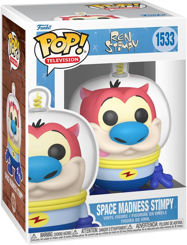 Funko POP! TV: Nick Rewind - Stimpy - (Space Suit) - Nickelodeon Slime - Collect