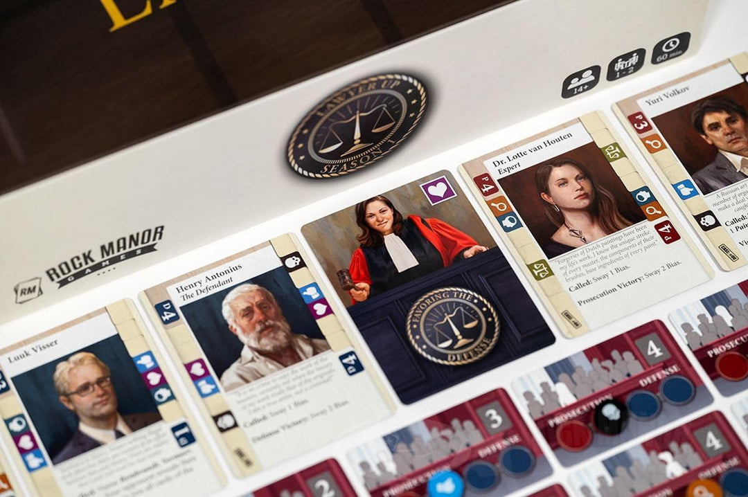 ROCK MANOR GAMES Lawyer Up: Season 1 Card Game