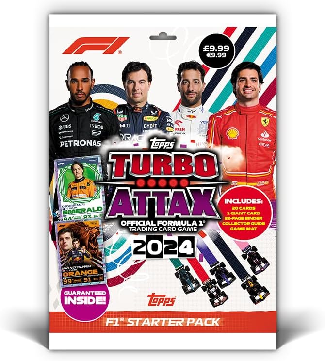 Topps Turbo Attax Formula 1 2024 - Starter Pack Trading Cards (FBA-FS0005053-UK)