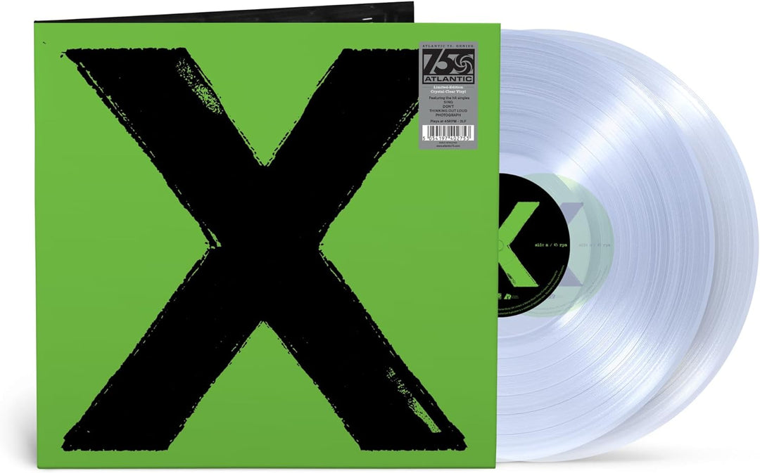 Ed Sheeran - X (Atlantic 75 Limited Clear 2LP Vinyl) [VINYL]