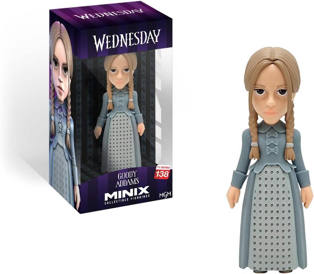 Bandai Minix Goody Addams Model | Collectable Goody Figure from the Wednesday TV