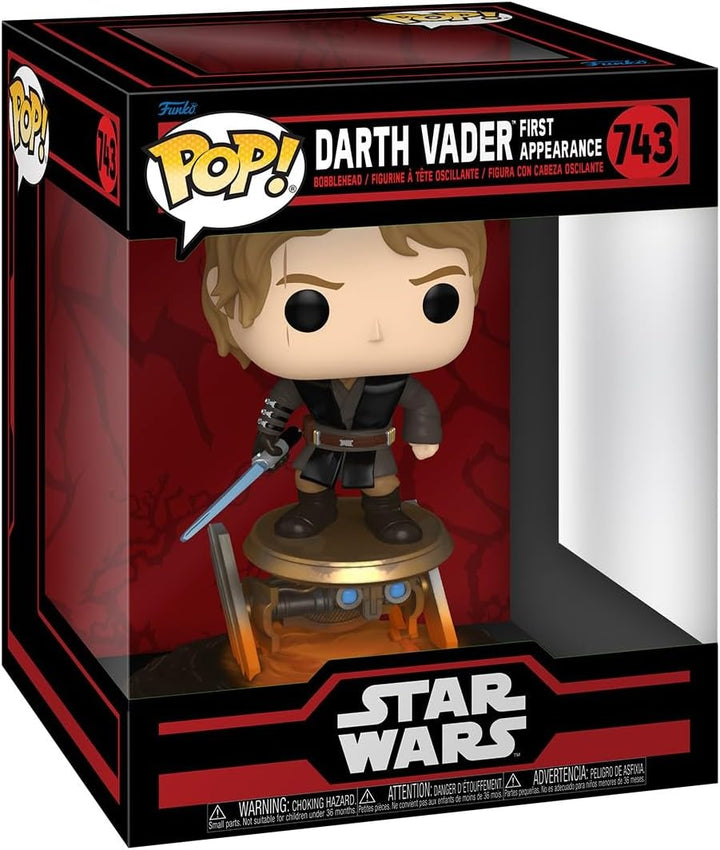 Funko Pop! Deluxe Star Wars - Anakin Skywalker to Darth Vader Vinyl Figure (80766)