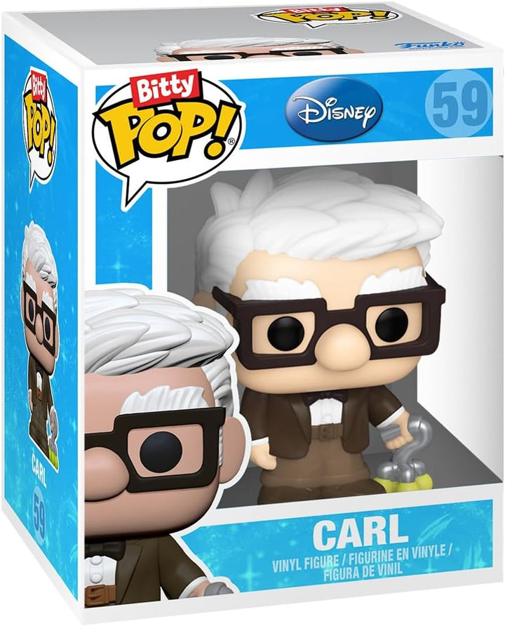 Funko Bitty Pop! Pixar - UP 4PK - Carl, Russell (Dug Days), Dug and A Surprise Vinyl Figure Set