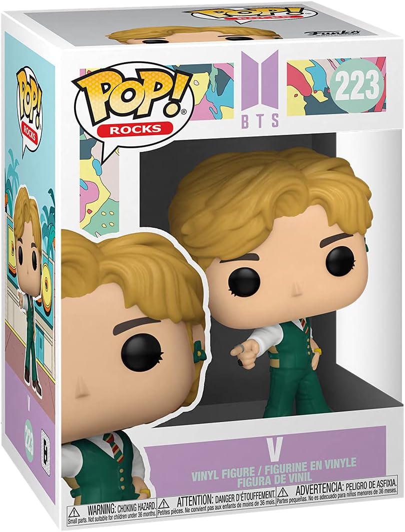 Funko POP! Rocks BTS - Dynamite V Vinyl Figure (48113)