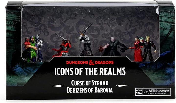 WizKids D&D Icons of the Realms: Curse of Strahd - Denizens of Barovia Miniatures Set, Multicolor