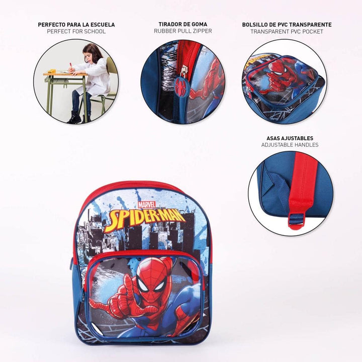 Cerdá Spiderman Unisex Kids Small Backpack (2100004028)