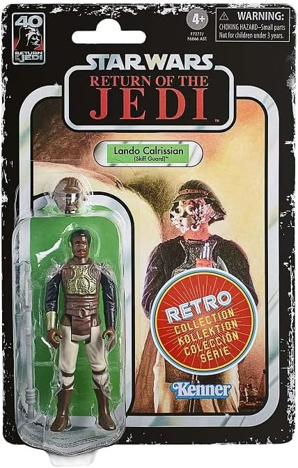 Hasbro Star Wars Retro Collection - Lando Calrissian (Skiff Guard) Action Figure (F7277)