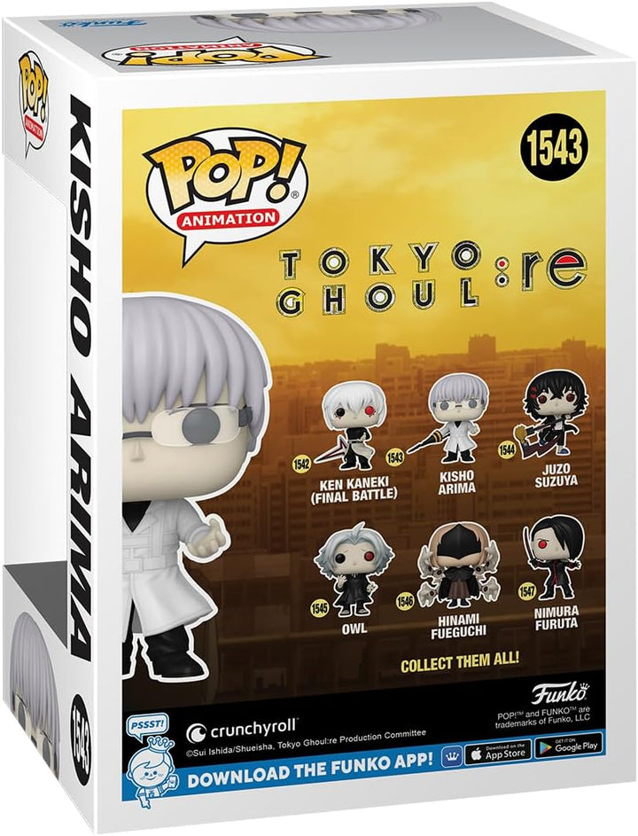 Funko POP! Animation: Tokyo Ghoul: Re - Kisho Arima - Collectable Vinyl Figure -