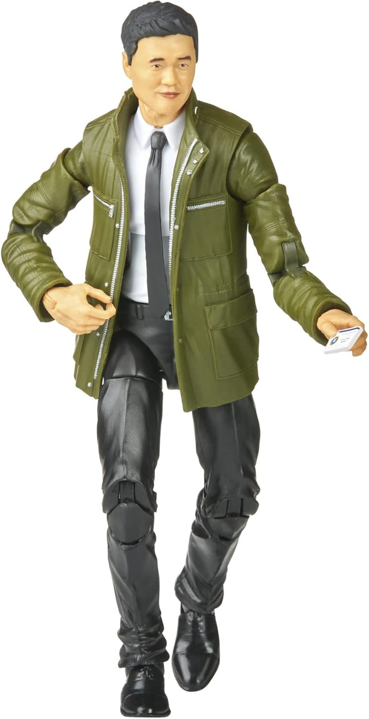 Marvel Legends Agent Jimmy Woo Action Figure - 6-Inch Collectible with Build-A-Figure Part, Ages 4+