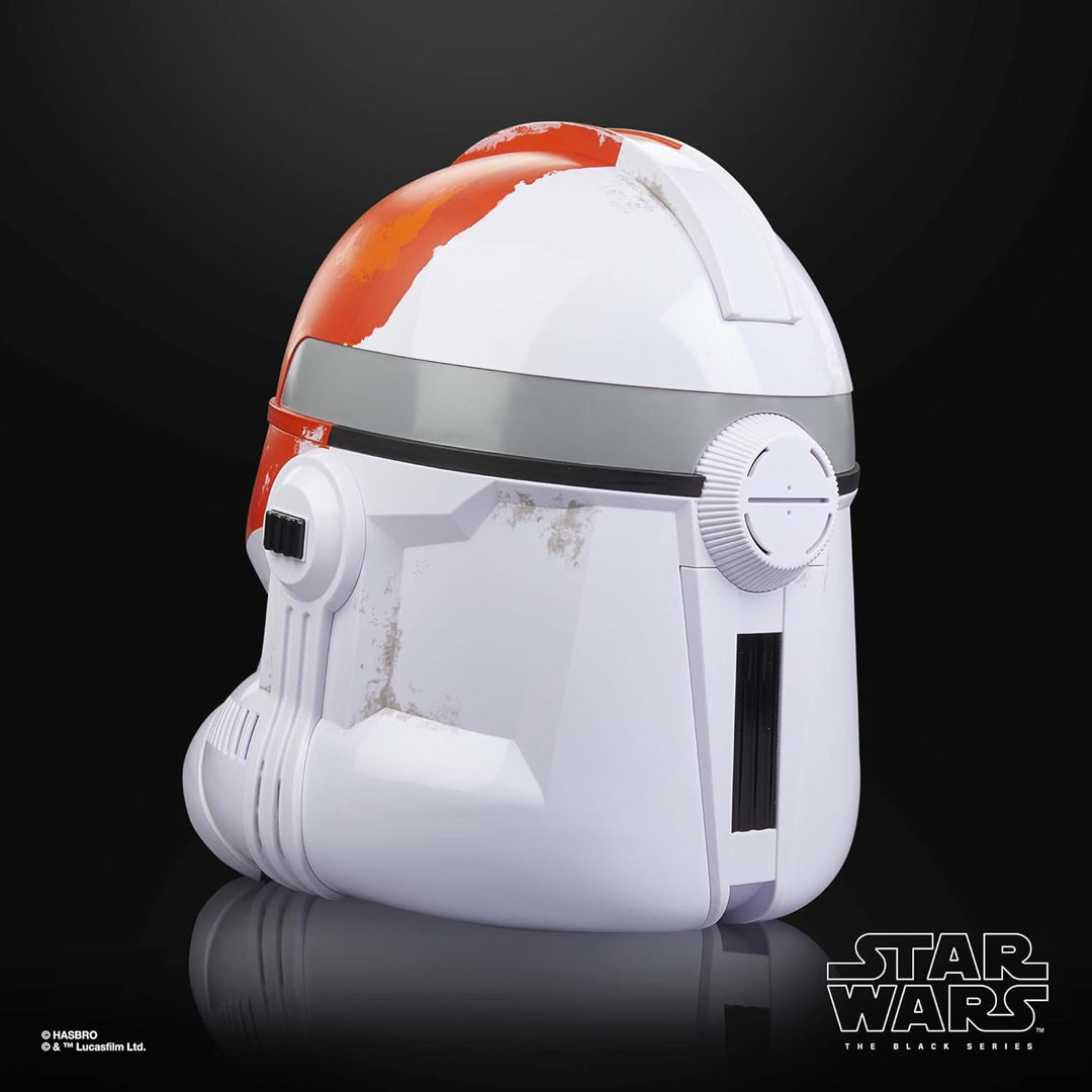 Star Wars The Black Series 332nd Ahsoka’s Clone Trooper Premium Electronic Helmet – Full-Scale Roleplay Helmet with Voice Distortion Technology