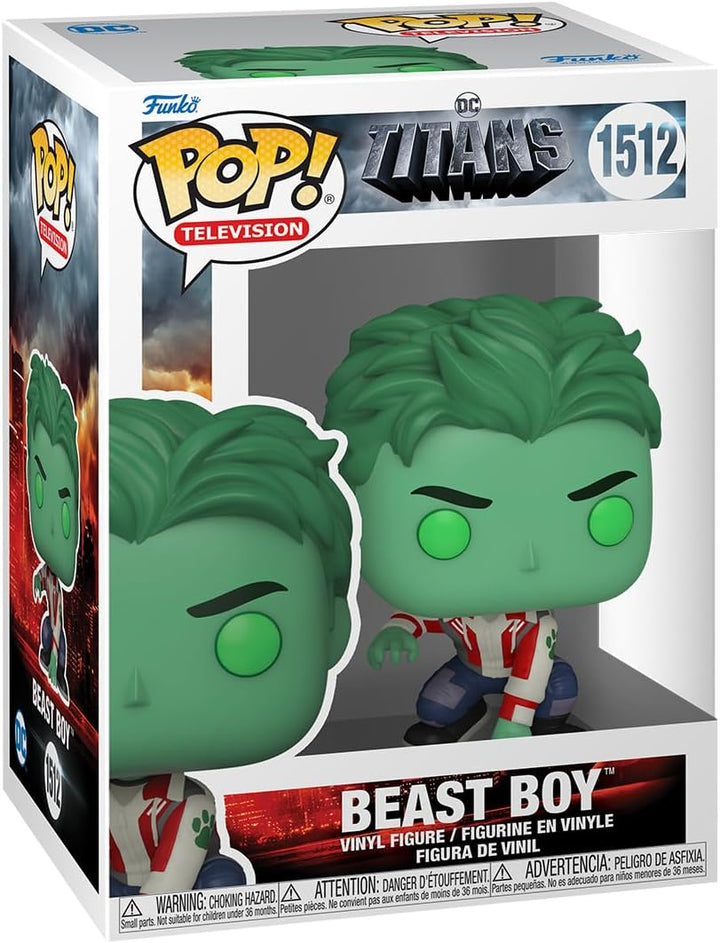 Funko POP! TV: Titans - Beast Boy - DC Titans - Collectable Vinyl Figure - Gift