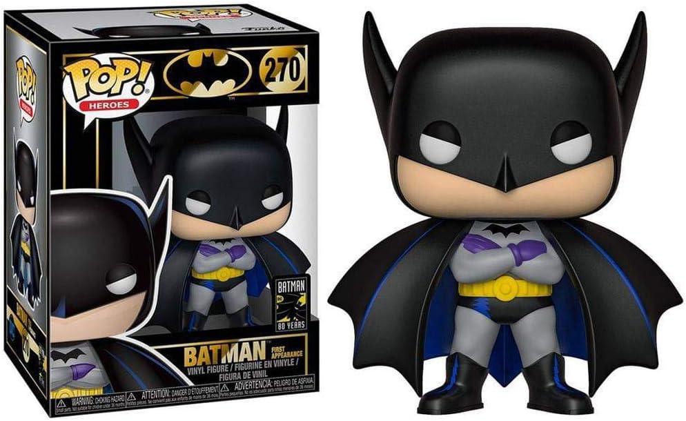 Funko Pop! Heroes Batman 80th Anniversary - Batman 1st Appearance Vinyl Figure (37214)