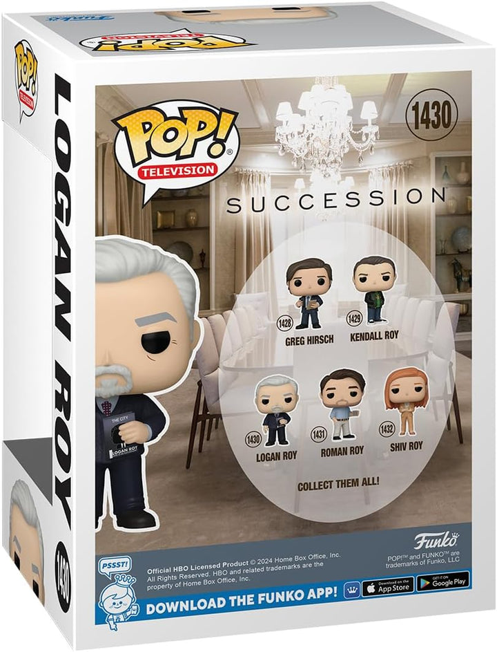 Funko POP! TV: Succession - Logan Roy - Collectable Vinyl Figure - Gift Idea - O