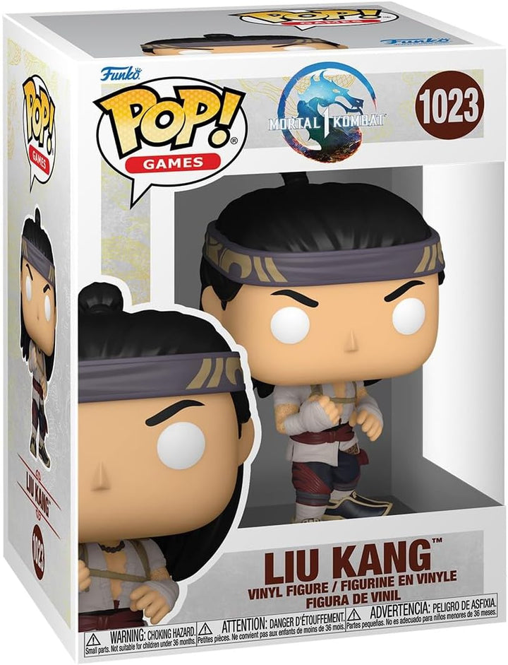 Funko Pop! Games Mortal Kombat - Liu Kang Vinyl Figure (God of Fire)