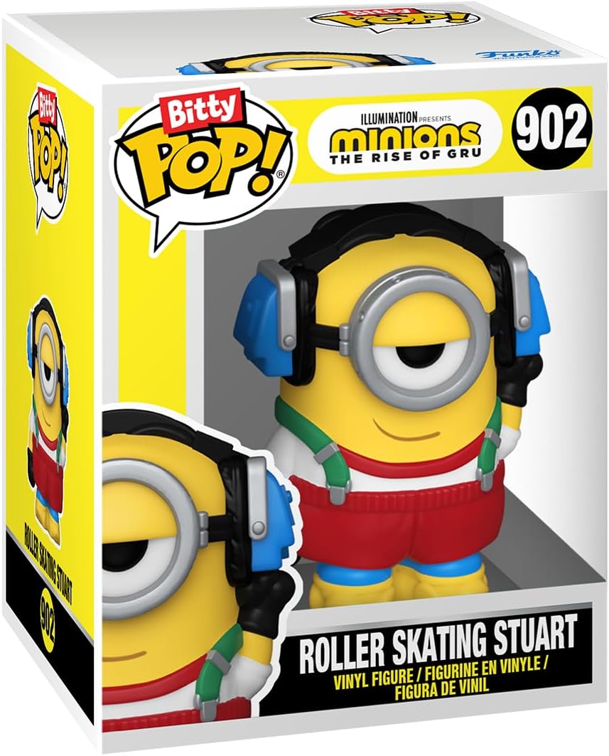 Funko Bitty POP! Minions and A Surprise Mystery Mini Figure - 0.9 Inch (2.2 Cm)