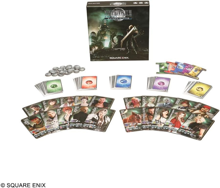 Square Enix Final Fantasy VII Remake Materia Hunter Board Game (SQUXFF07ZZ936)