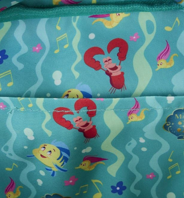 Loungefly Disney The Little Mermaid 35th Anniversary Mini Backpack (WDBK3589)