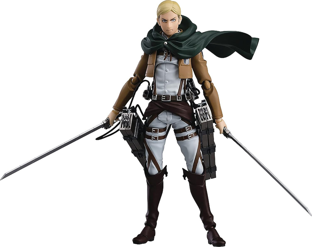 Max Factory Figma Attack on Titan - Erwin Smith Articulated Figure (Model No. 457)