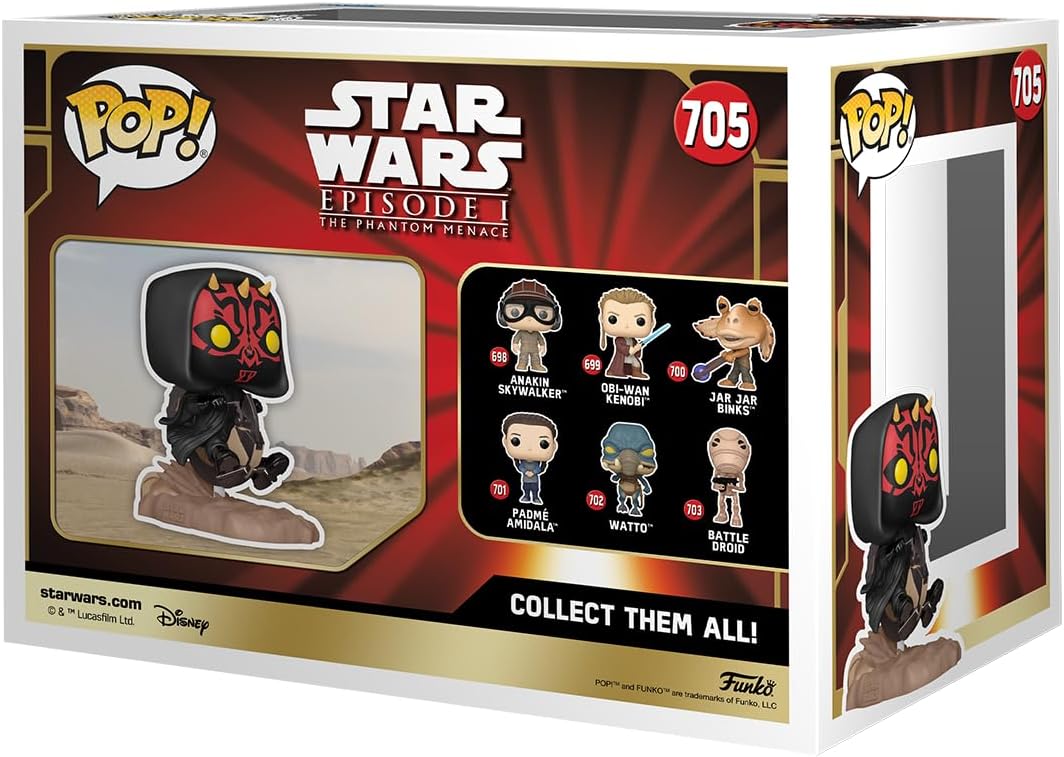 Funko POP! Rides Deluxe: Star Wars Episode 1 The Phantom Menace Anniversary - Da