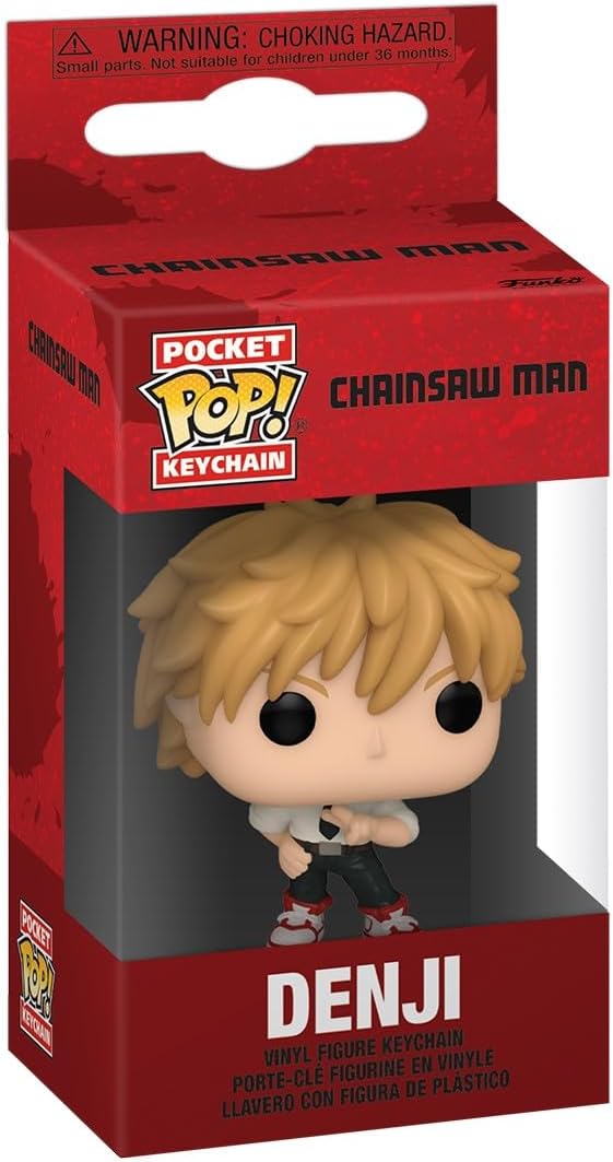 Funko Denji Chainsaw Man Vinyl Keychain Collectible Figure (80325)