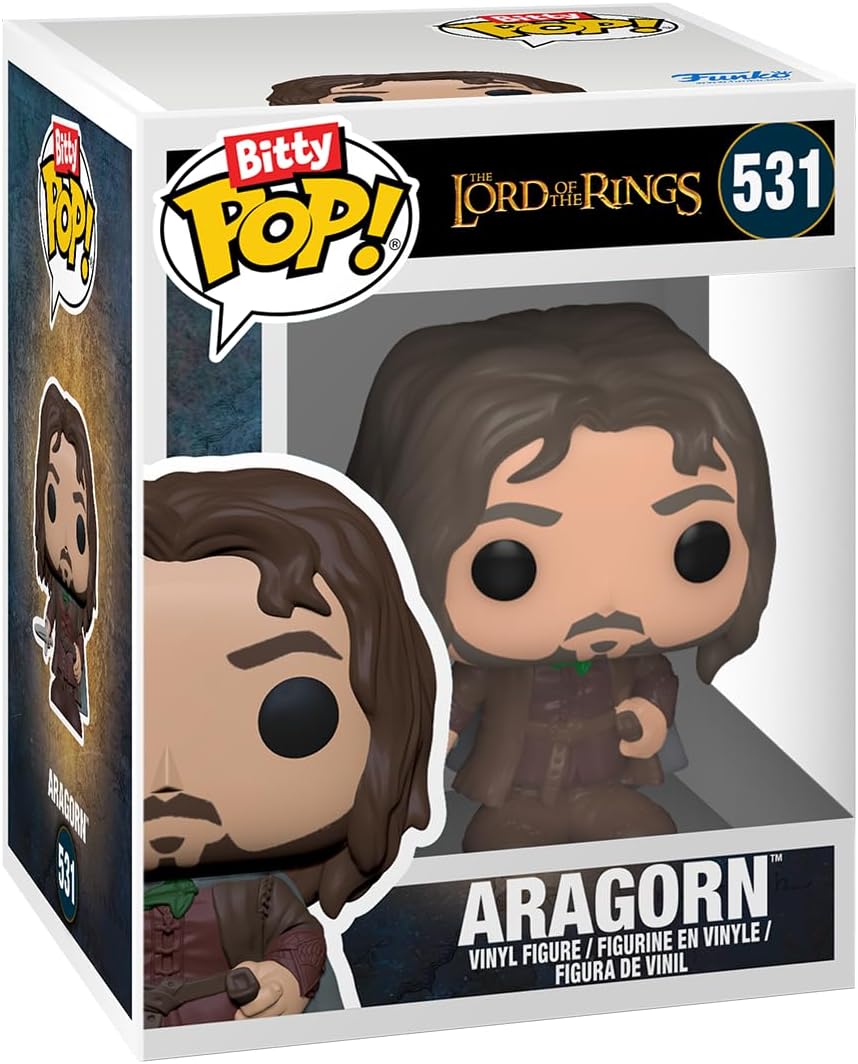 Funko Bitty Pop! Lord Of the Rings - Witch King 4PK and A Surprise Mystery Mini