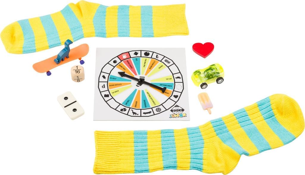 Green Brothers Games The Sock Game Junior Family Game (GRESOCKJR01EN)