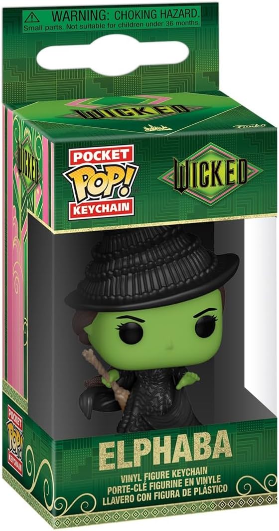 Funko Pop! Keychain - Wicked Elphaba Novelty Keyring (79745)