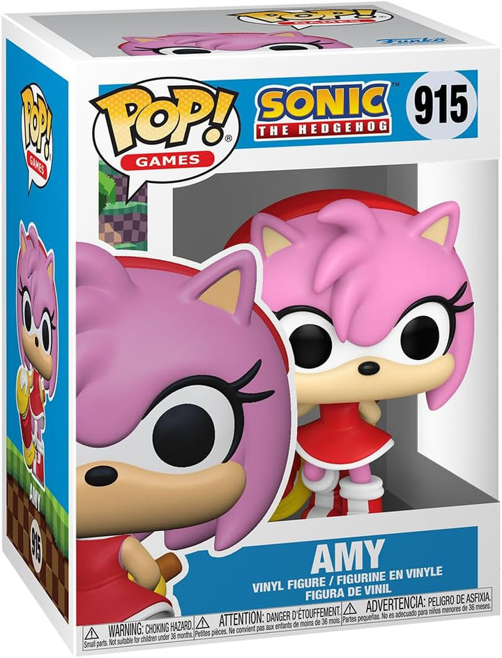 Funko Pop! Games: Sonic - Amy Rose - Sonic the Hedgehog - Collectable Vinyl Figu