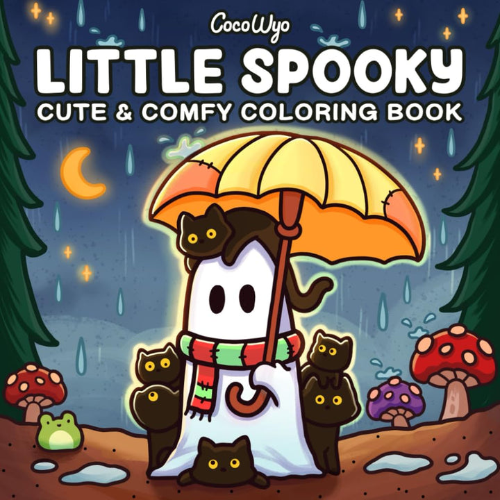 Little Spooky: Coloring Book for Adults and Teens Featuring Cute Creepy Creatures - Independently Published (Paperback)