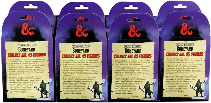 WizKids Dungeons & Dragons Icons of The Realms: Boneyard Miniatures Booster Brick (96036)