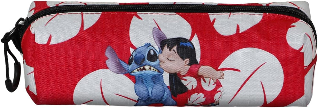 Disney Lilo and Stitch Kiss-Fan Square Pencil Case (06356)