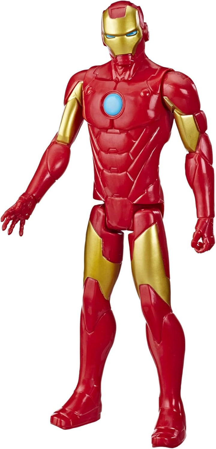 Marvel Avengers Titan Hero Series Iron Man 12” Action Figure - Poseable Superhero Toy for Kids Ages 4+