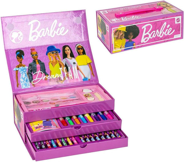 Cerdá - Barbie Dreamland Stationery Set - Pink (26 x 10 x 13 cm)