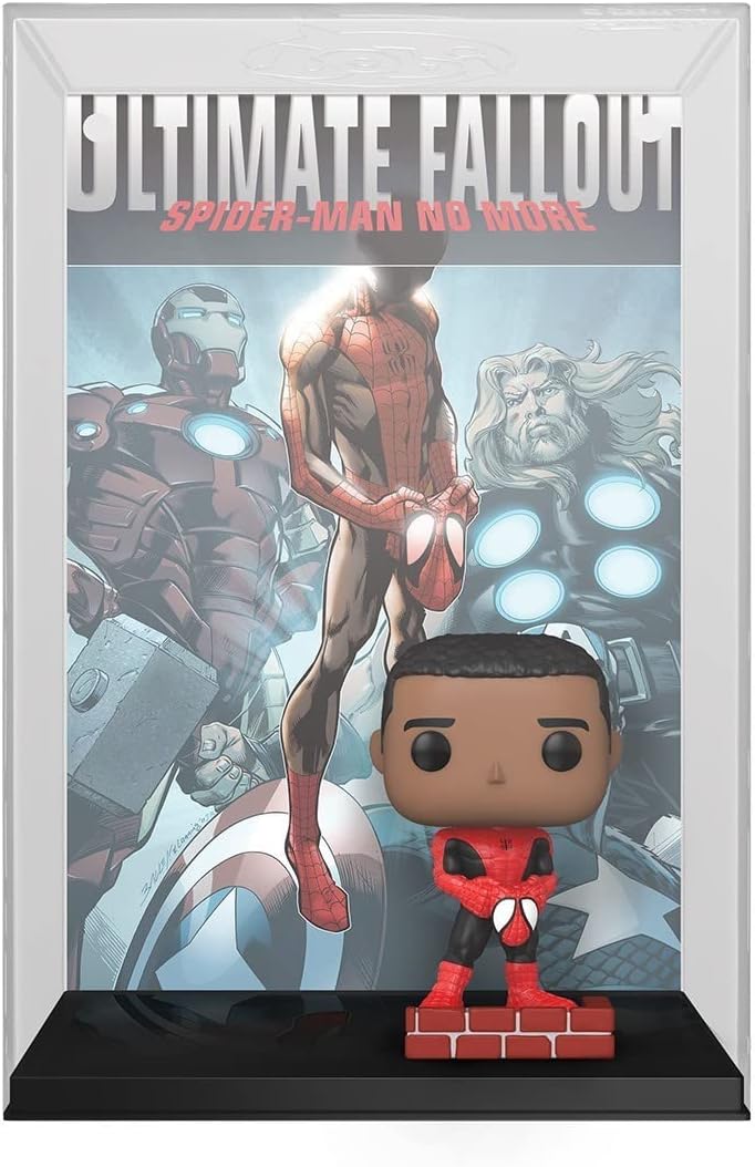 Funko Pop! Marvel Comics Miles Morales Ultimate Fallout US Exclusive Vinyl Cover