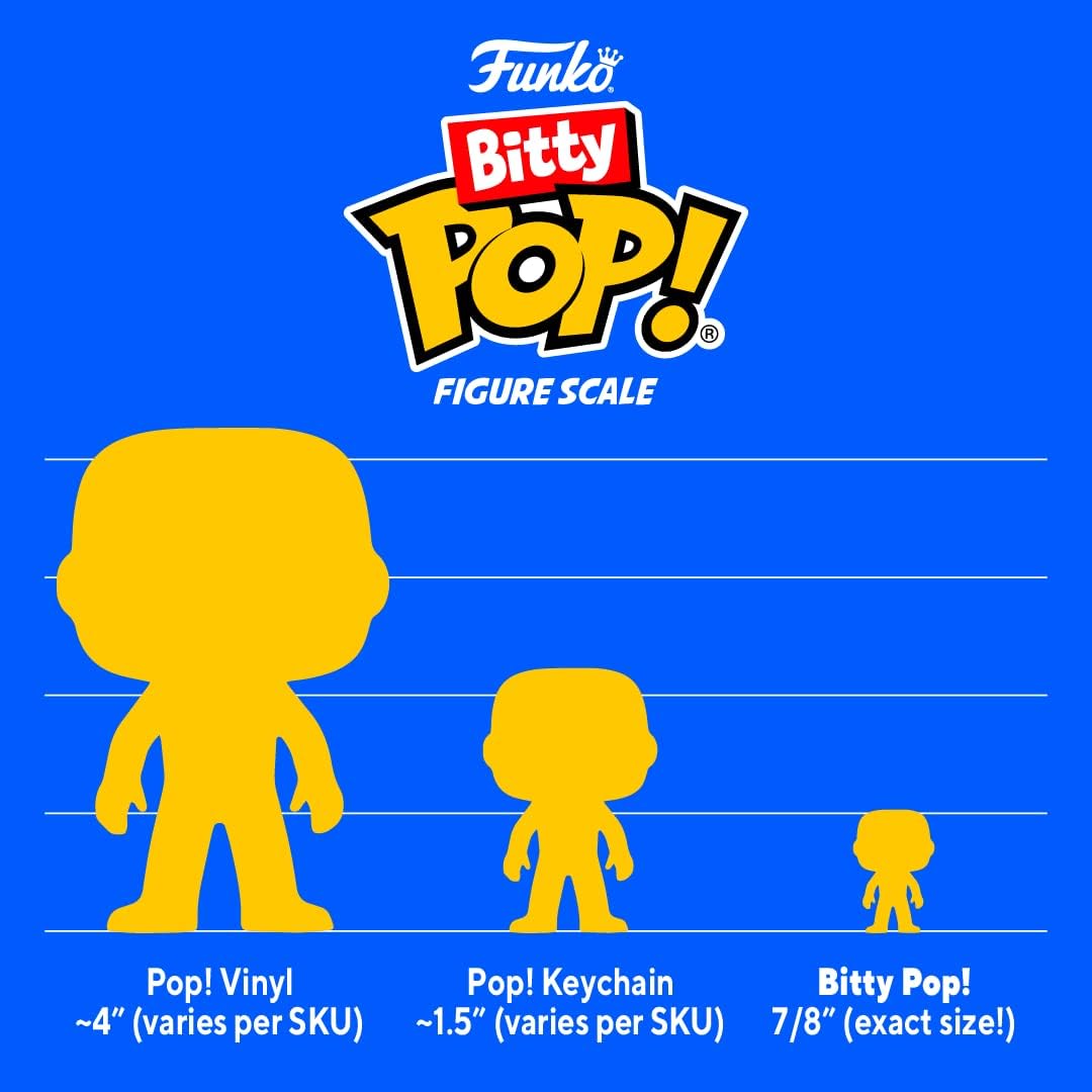 Funko Bitty POP! Disney - Goofy, Chip, Minnie Mouse (Hands Folded) & Mystery Figure Vinyl Collectible 4-Pack