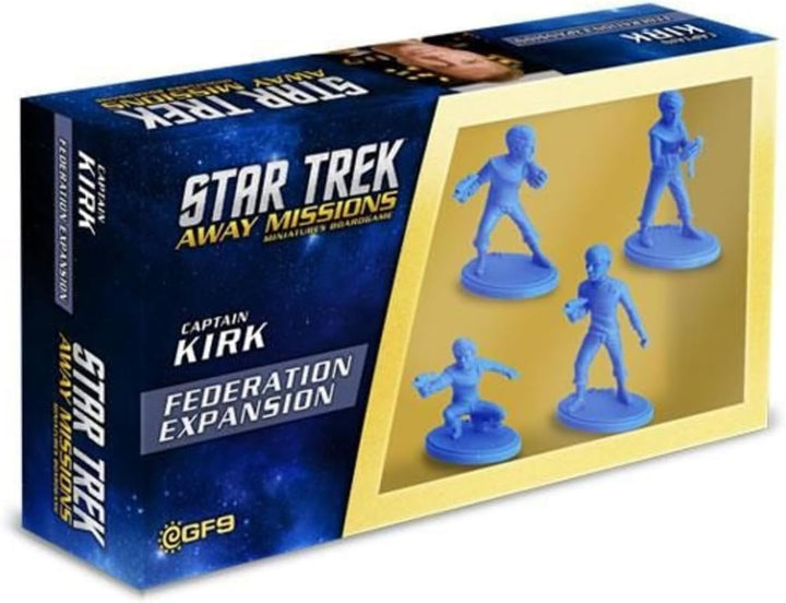 Gale Force Nine Star Trek Federation Expansion - Captain Kirk Board Game Expansion (GF9STA08)