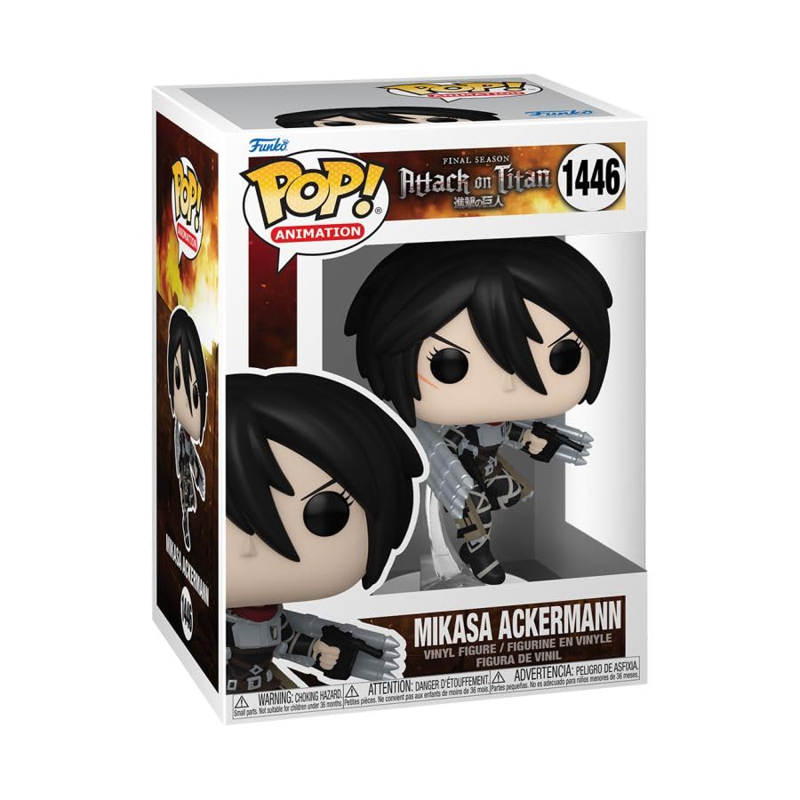 Funko Pop! Animation Attack on Titan - Mikasa Ackerman Vinyl Figure (67929)