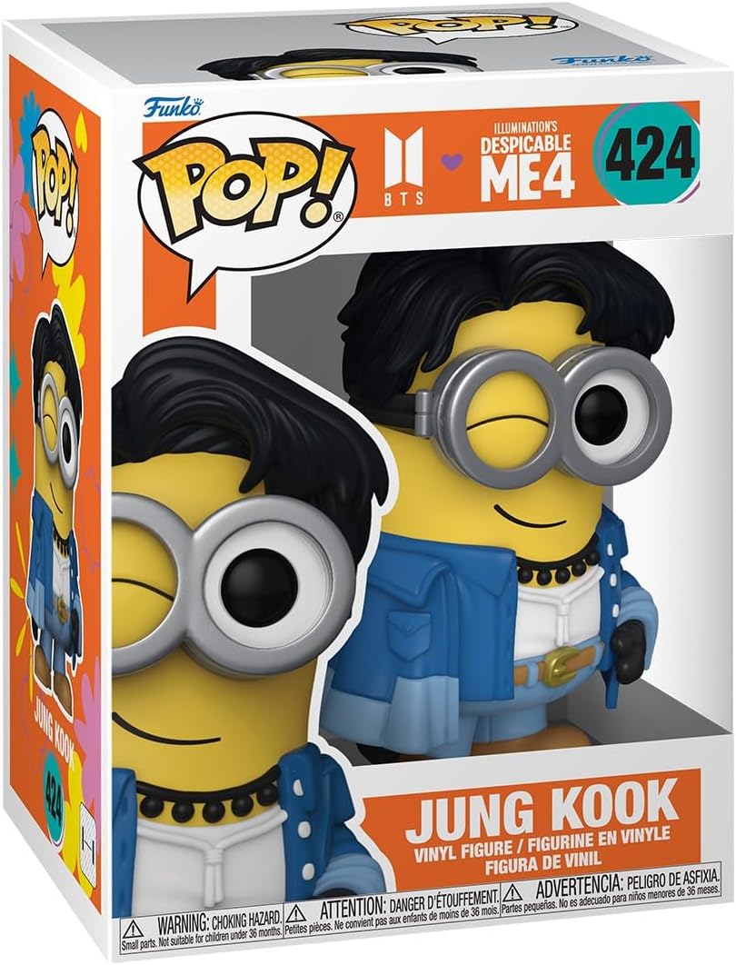 Funko Pop! Rocks Minions X BTS - Jungkook Vinyl Figure (85966)