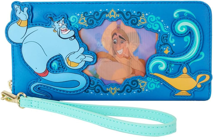 Loungefly Disney Princess Jasmine Wristlet Wallet Blue (WDWA3031)