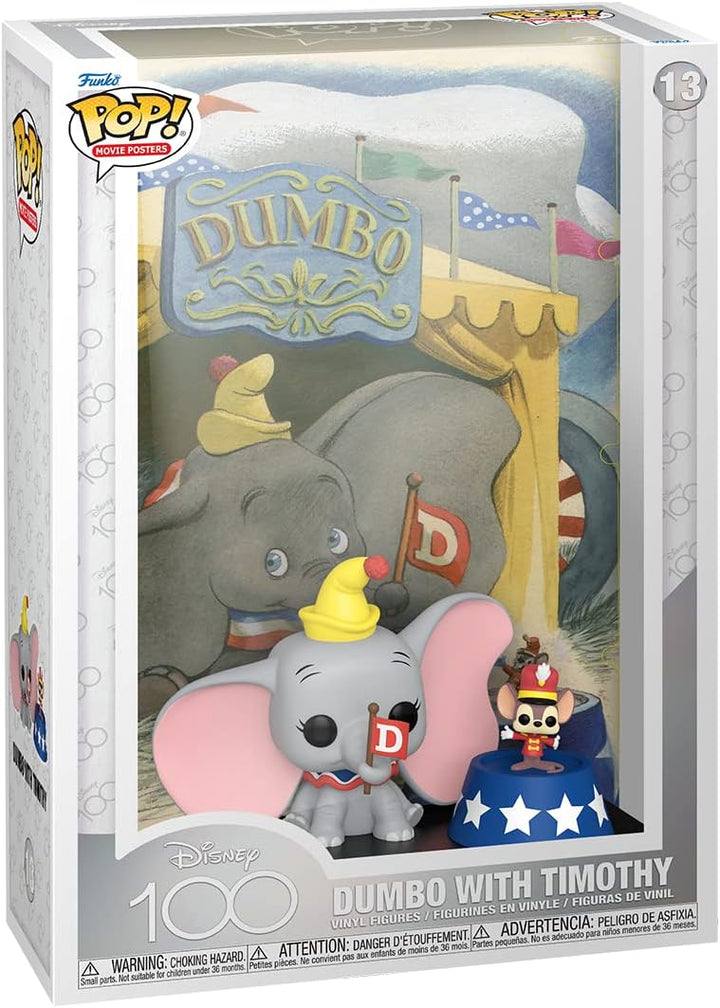 Funko Pop! Disney 100 - Dumbo Movie Poster Collectible Vinyl Figure (67521)