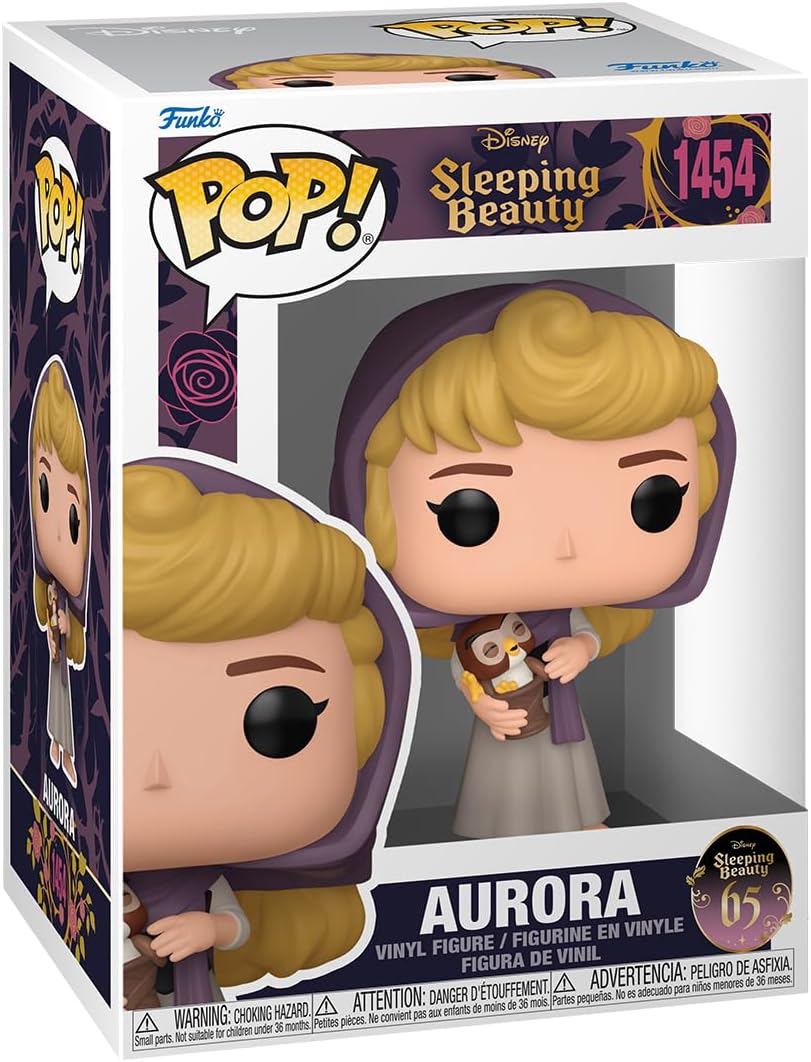 Funko POP! Disney: Sleeping Beauty 65th Anniversary - Aurora With Owl - Collecta