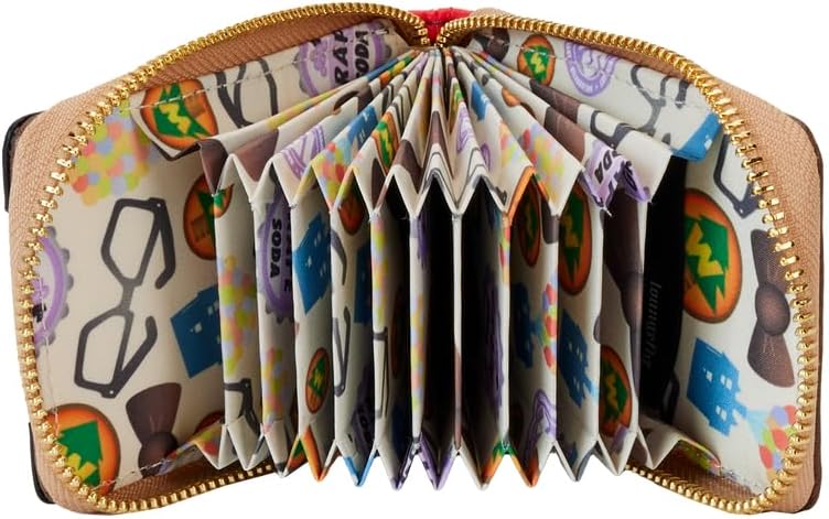 Loungefly: Disney - Up - Up 15th Anniversary Adventure Book Accordion Wallet