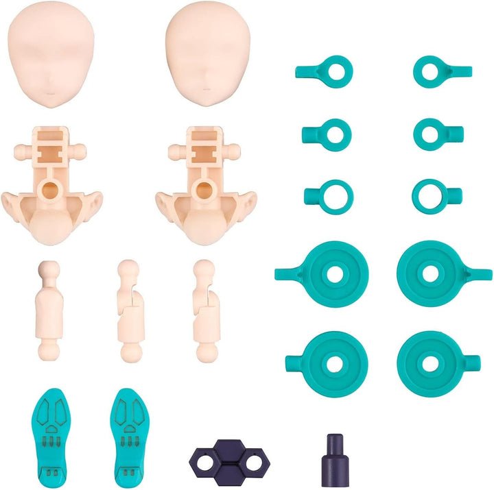 30MS Option Parts Set 7 (Evil Costume) "Color A" - Bandai Model Kit for Customizable Figure Building