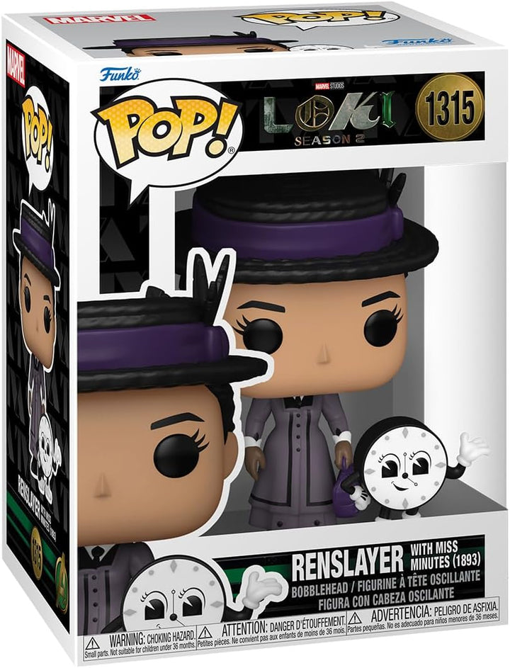 Funko Pop! Marvel Loki Season 2 - Renslayer & Miss Minutes Vinyl Figure (1893)